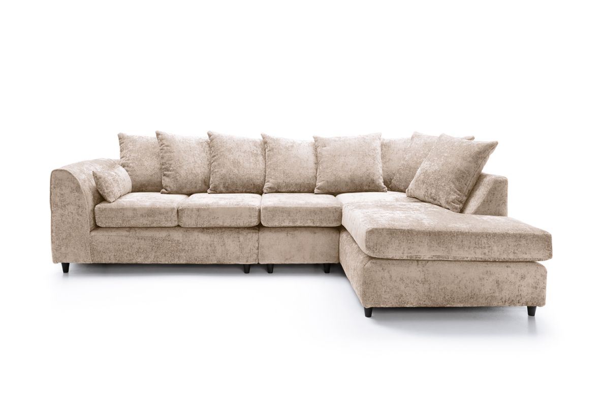 Heidi Right Hand Facing Corner Sofa Plus - Cream