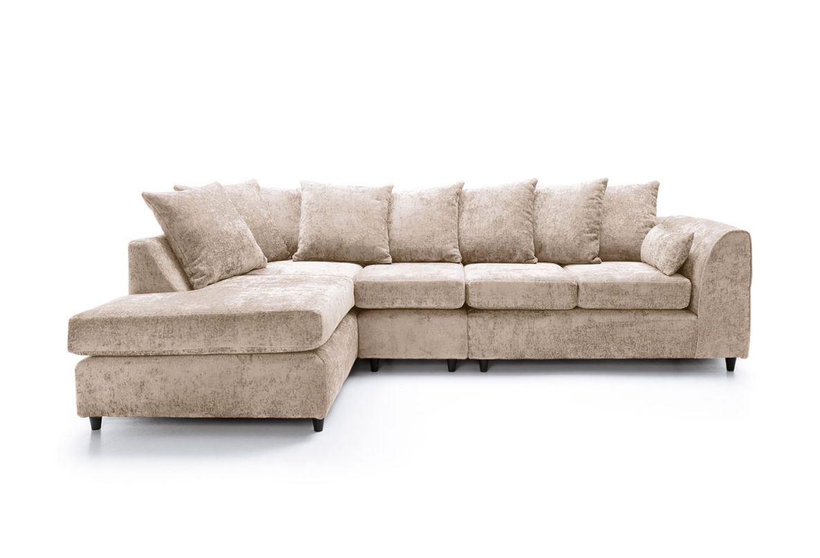 Heidi Left Hand Facing Corner Sofa Plus - Cream